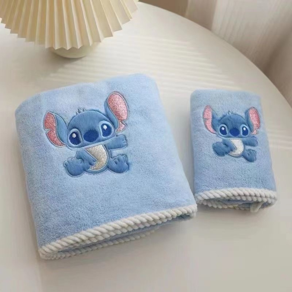 2pcs kids Blue Towel for pool or bath